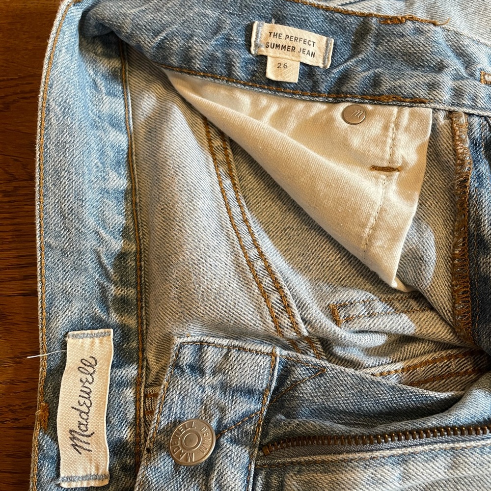 Size 26 Madewell Perfect Summer Jean